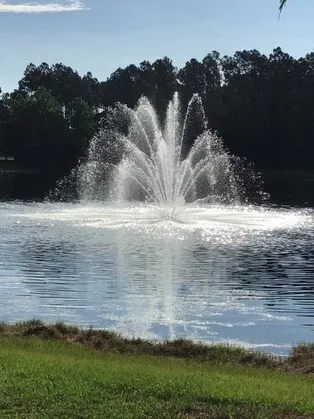 Floating Lake Fountains